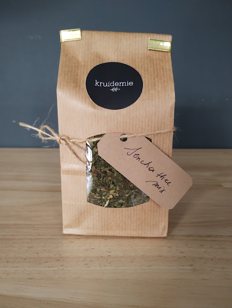 groene thee Sencha met pepermunt 100 gr